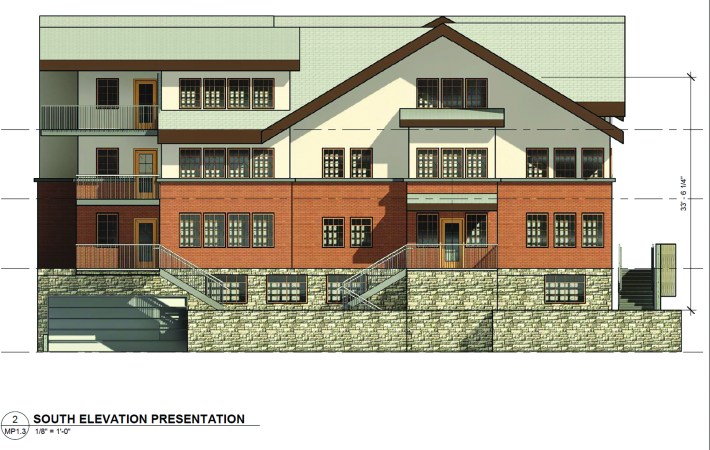 Baylor south elevation