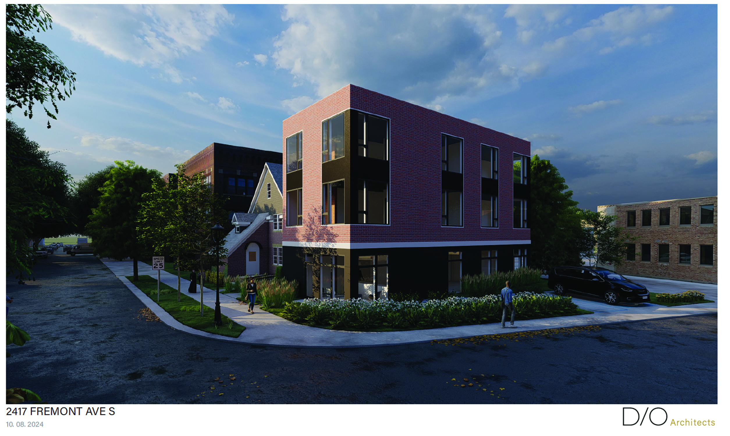 2417 Fremont Avenue South is adjacent to U.S. Bank and across the street from Kowalski's in East Isles.