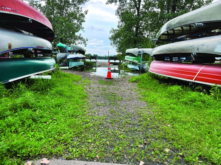 canoe flood