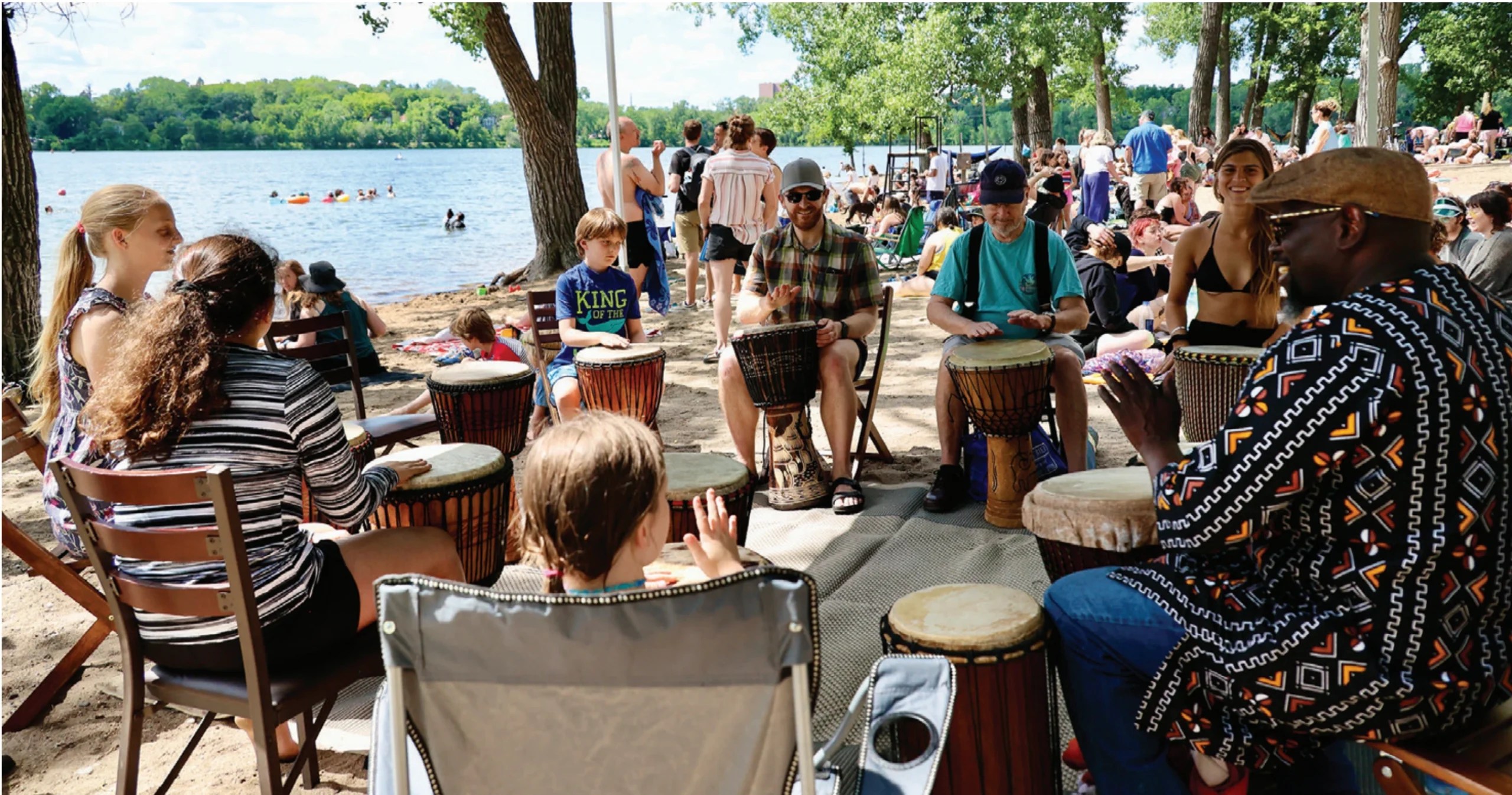 Group drum