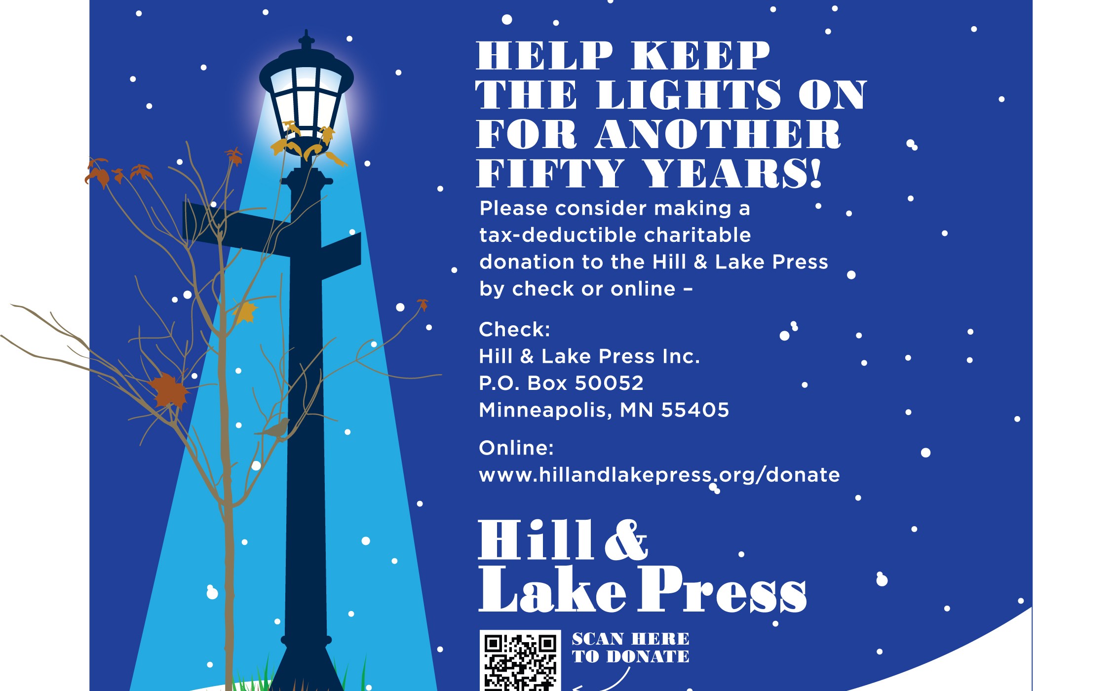 Celebrate 50 years of Hill & Lake Press — Minneapolis’ lakes district newspaper. Support local journalism, small businesses, and the preservation of community history.