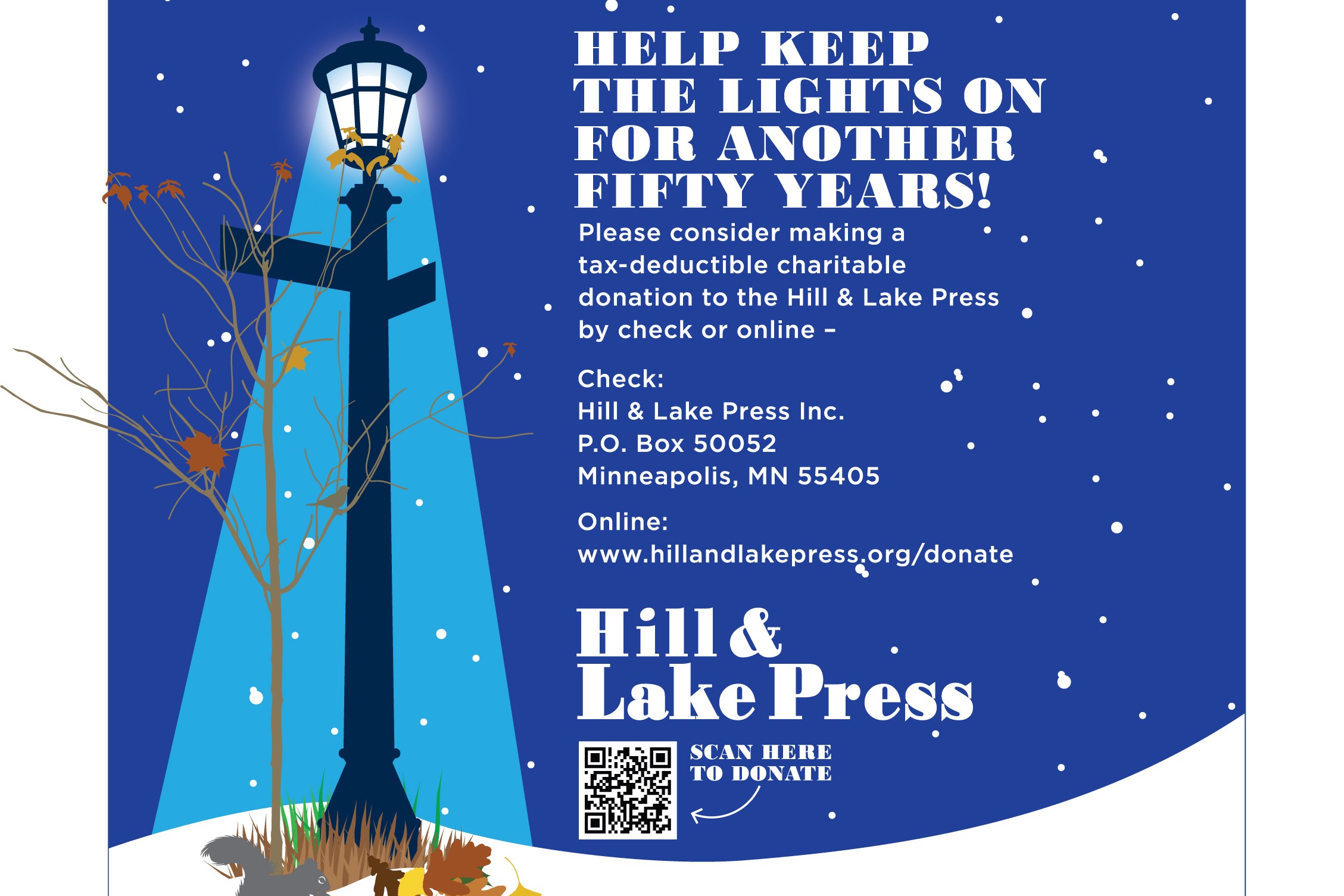 Celebrate 50 years of Hill & Lake Press — Minneapolis’ lakes district newspaper. Support local journalism, small businesses, and the preservation of community history.
